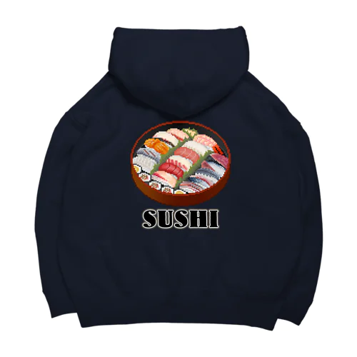 SUSHI_2R ビッグシルエットパーカー