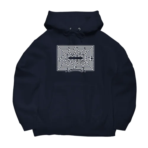 Hotel Maze Map  Big Hoodie