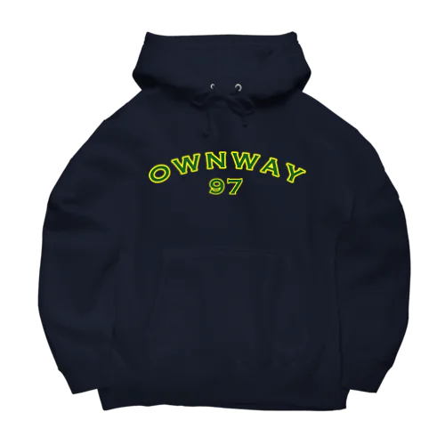 OWNWAY ビッグシルエットパーカー