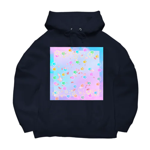 サクラニャンハンカチ Big Hoodie