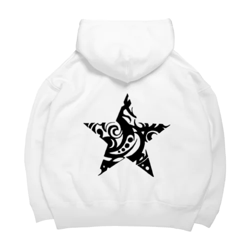 トライバルスター Big Hoodie