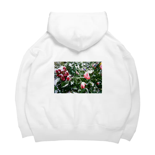 雪の花 Big Hoodie