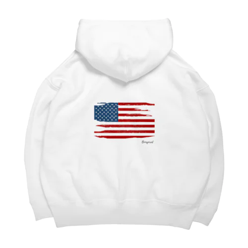 USAロゴフーディー Big Hoodie