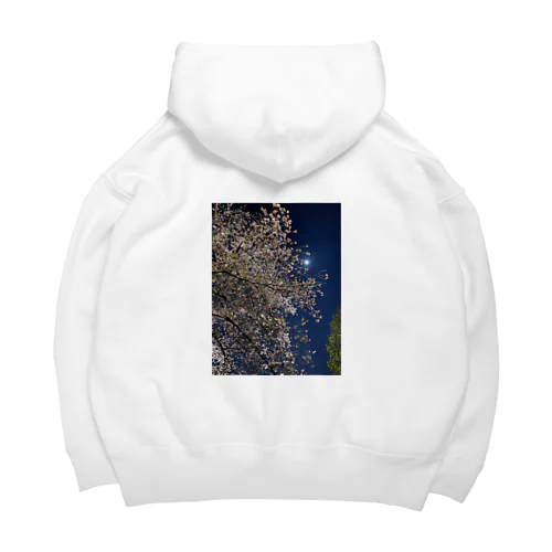 プリントパーカーSakura Big Hoodie