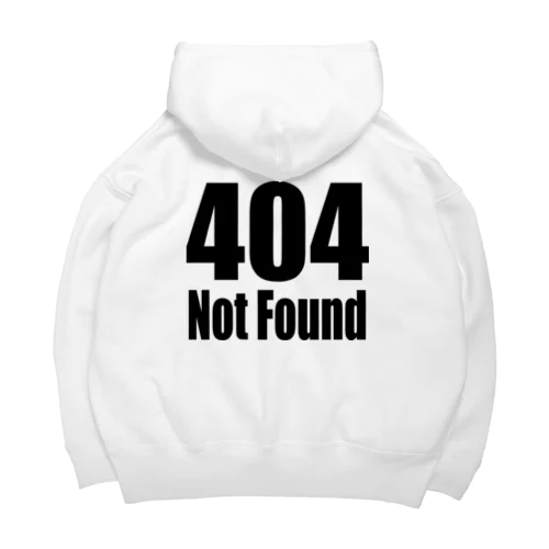 404 Not Found ビッグシルエットパーカー