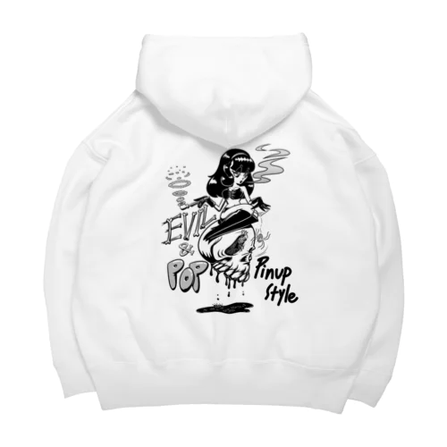 “evil & pop" #2 Big Hoodie