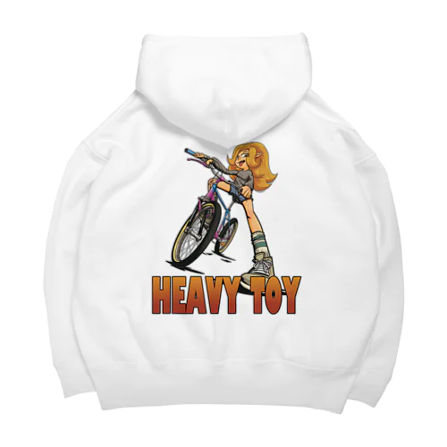 "HEAVY TOY” ビッグシルエットパーカー