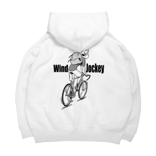 "Wind Jockey" ビッグシルエットパーカー