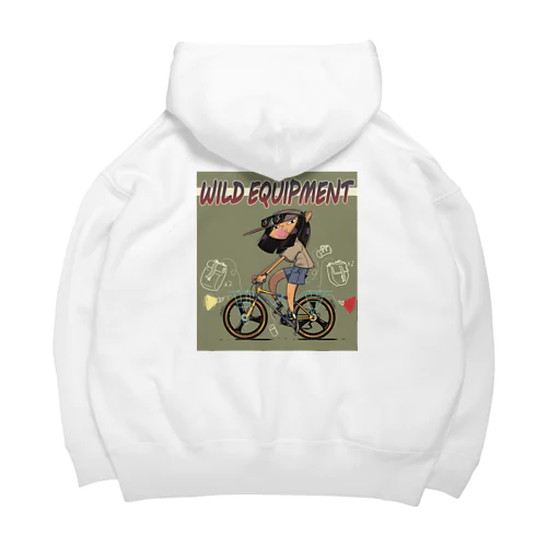 "WILD EQUIPMENT” Big Hoodie