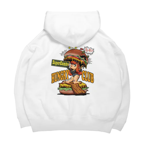 "HUNGRY CLUB" Big Hoodie