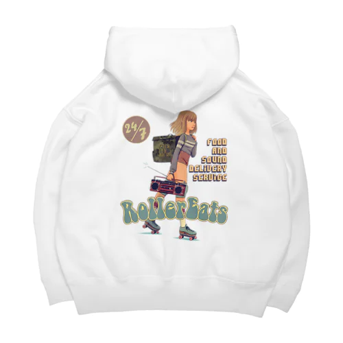 "ROLLER EATS" Big Hoodie