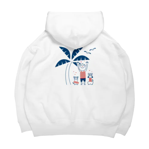 HAPPY HAPPY HAPPY！上を向いて笑おう！夏の裏表バージョン Big Hoodie