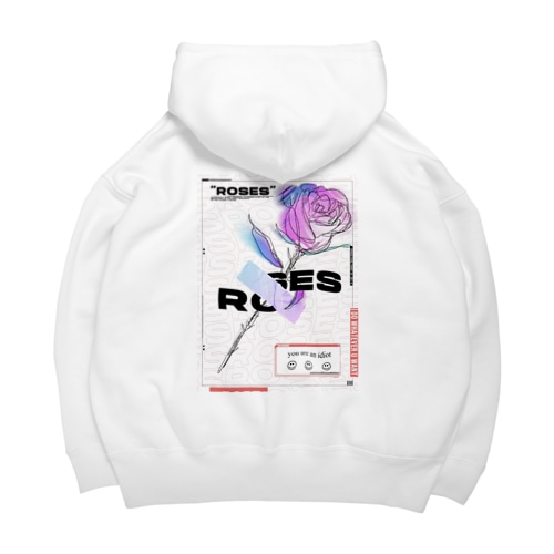 SIIIIIICK N-10 "Rose" 薔薇 Big Hoodie