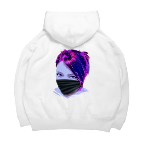 マスクの女 Big Hoodie