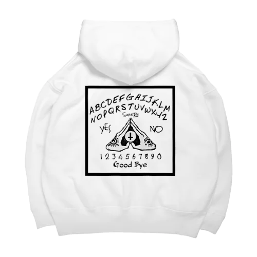 ウィジャボード　Ouija　白 Big Hoodie