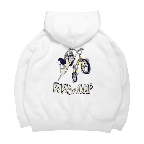 "DASH 'n' JUMP" Big Hoodie