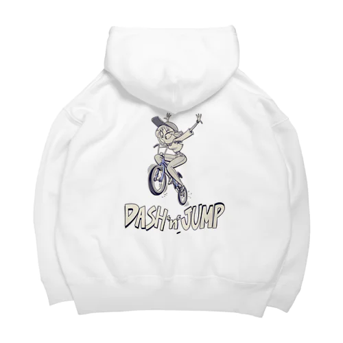 "DASH 'n' JUMP" Big Hoodie