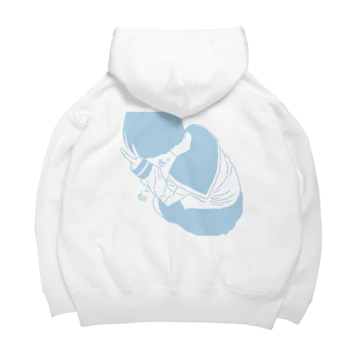 君と僕。 Big Hoodie