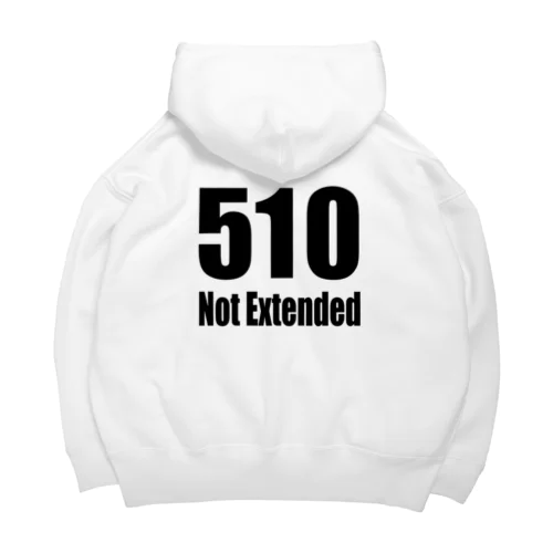 510 Not Extended ビッグシルエットパーカー