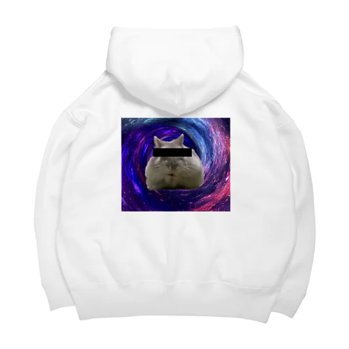 バックプリントGalaxyちょびさん Big Hoodie