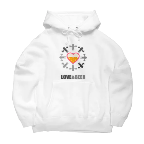 LOVE & BEER Big Hoodie