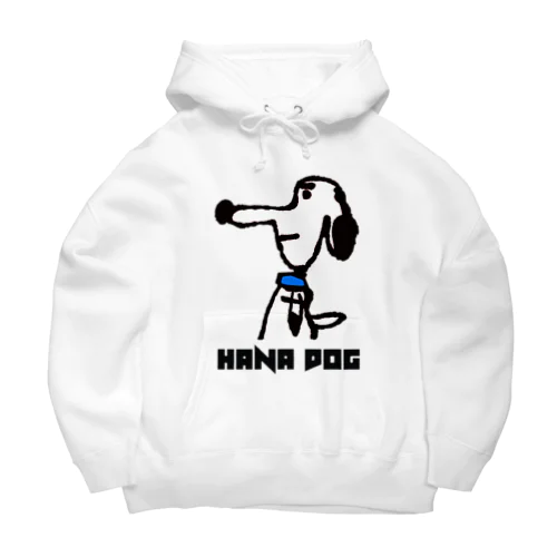 “HANA DOG” ビッグシルエットパーカー