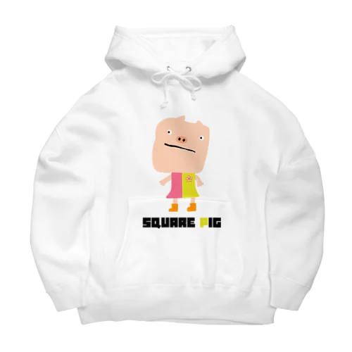 “SQUARE PIG” Big Hoodie