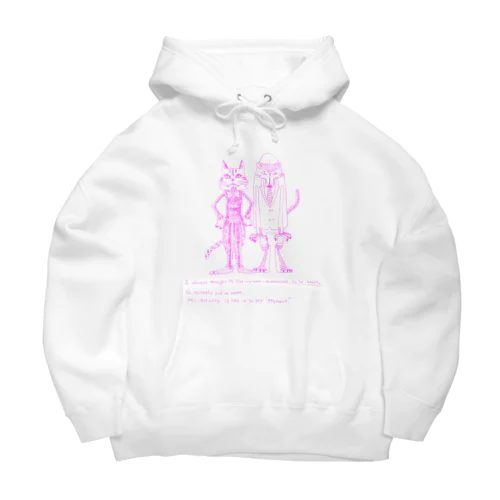 タイガー＆ウルフ_D Big Hoodie