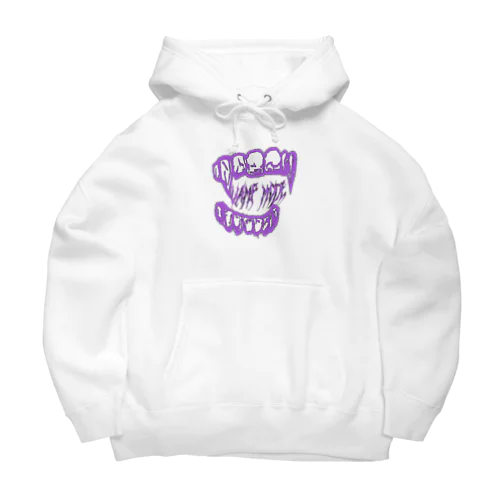 Logo(PURPLE) Back print Big Hoodie|Ken Carson ビッグシルエットパーカー