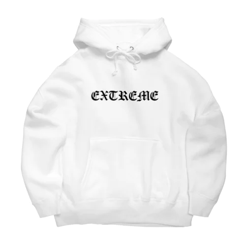 EXTREME 黒文字 Big Hoodie