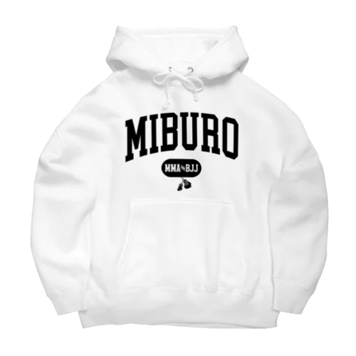 カレッジ2 ブラックロゴ Big Hoodie