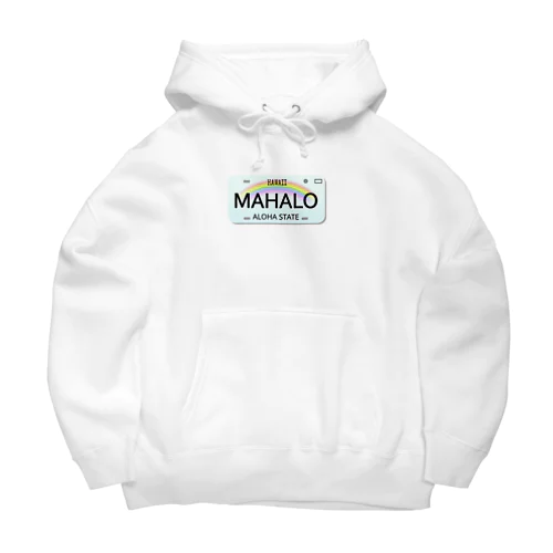 ナンバープレートアート・MAHALOちゃん Big Hoodie