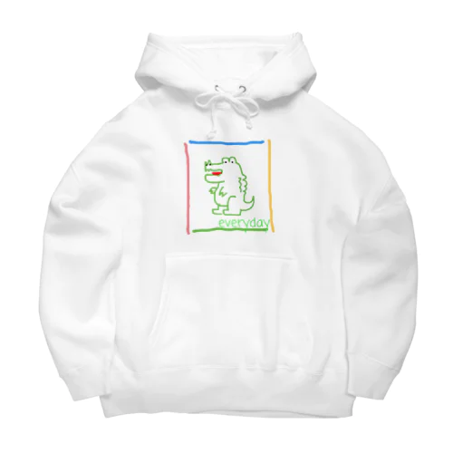 クロコンだいる Big Hoodie