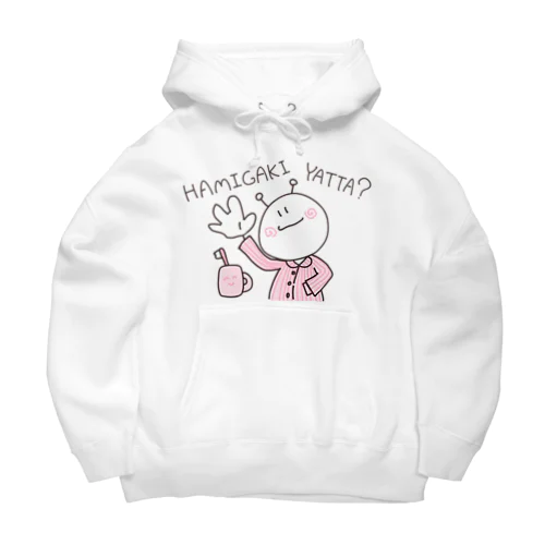 HAMIGAKI YATTA？/うちうじんくん Big Hoodie