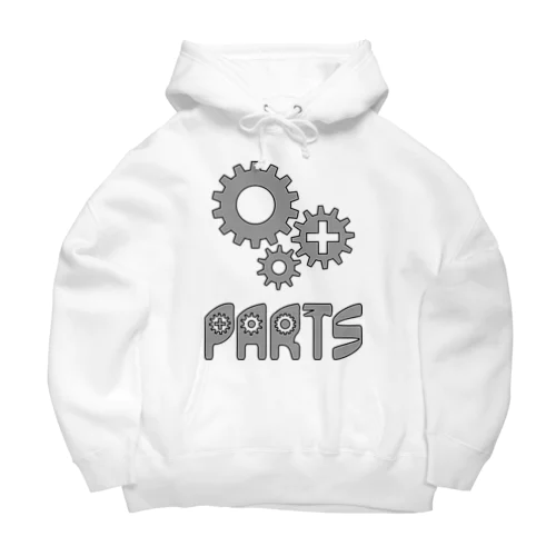 PARTS ビッグシルエットパーカー