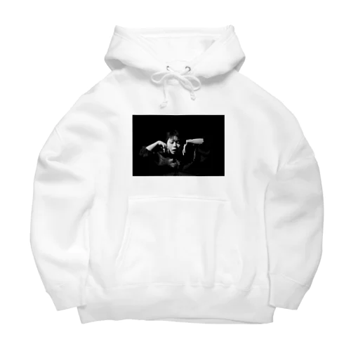 「close your eyes」 photo version Big Hoodie