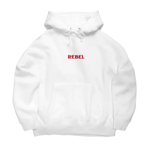 REBELロゴくん Big Hoodie