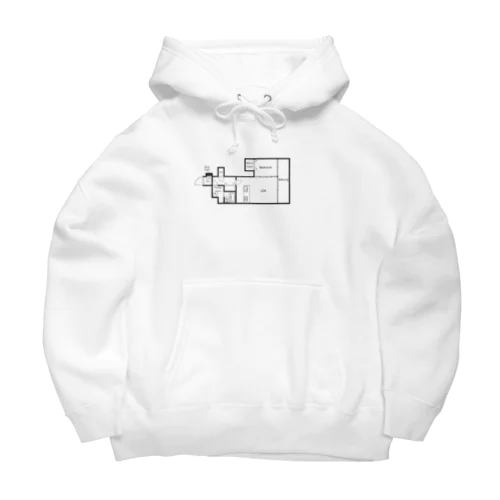 理想の間取り Big Hoodie