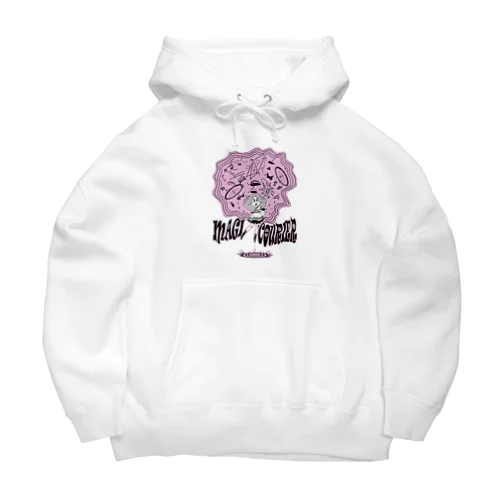 “MAGI COURIER” pink #1 Big Hoodie