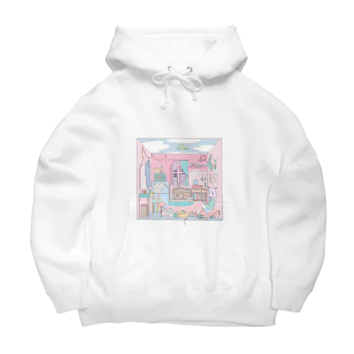 健康で文化的な生活 Big Hoodie