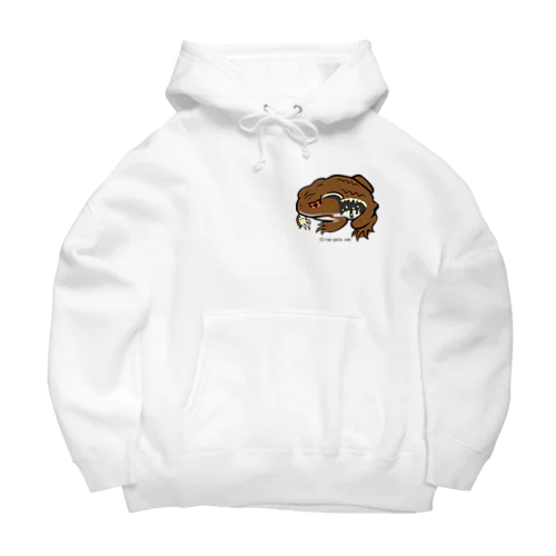 ヒキガエルの悪夢両面プリント Big Hoodie