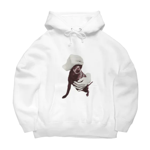 実家の犬2 Big Hoodie