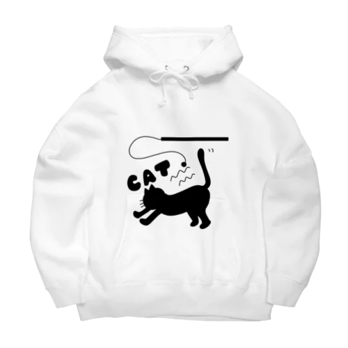 黒の世界（猫じゃらし） Big Hoodie