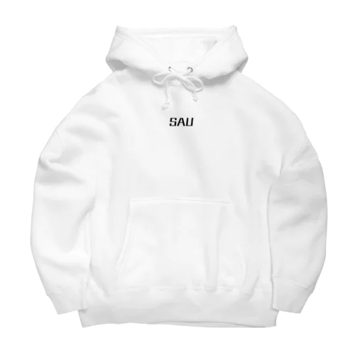 SAU®/Sauna Hooded sweatshirt white ビッグシルエットパーカー