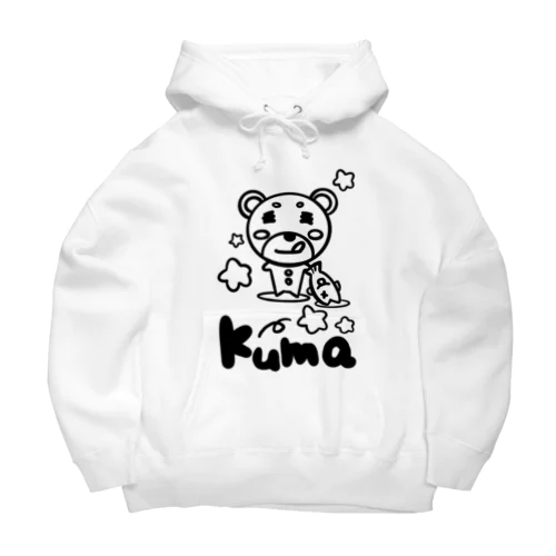 腹へり熊雄 Big Hoodie