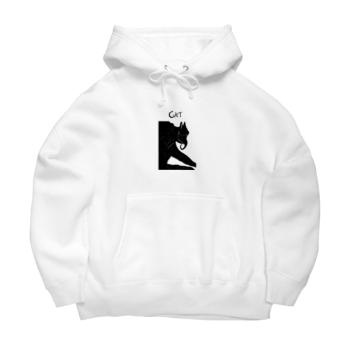 猫ベ〇ム Big Hoodie