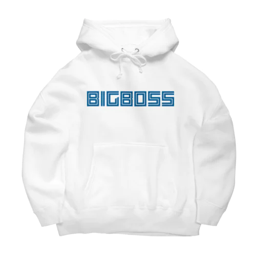「BIG BOSS」新ロゴ フォント ビッグシルエットパーカー