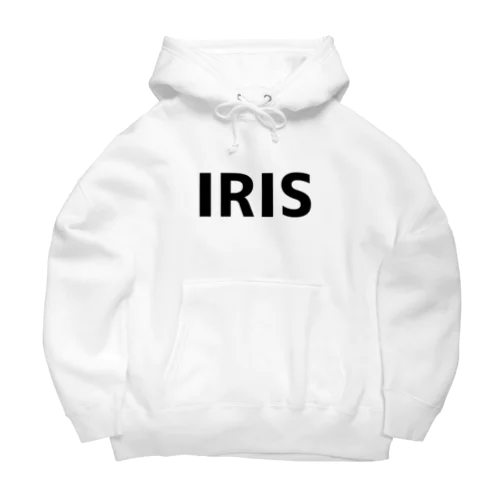 【IRIS】Big silhouette hoodie Big Hoodie