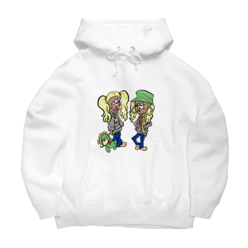 Twins Girls「BIG-hoodie」 ビッグシルエットパーカー
