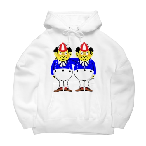 双子のおじさん Big Hoodie